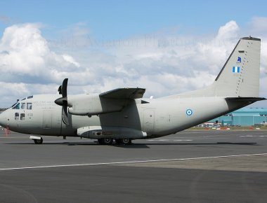 Ατύχημα με αεροσκάφος C-27J της Πολεμικής Αεροπορίας κατά τη μεταφορά ασθενούς από τη Σαντορίνη